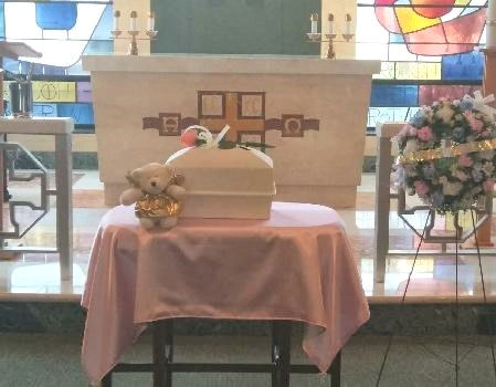 Baby Monica Casket